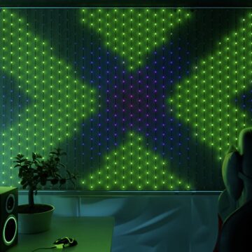 CES 2024, Twinkly Matrix è la tenda a matrice di LED più densa al mondo