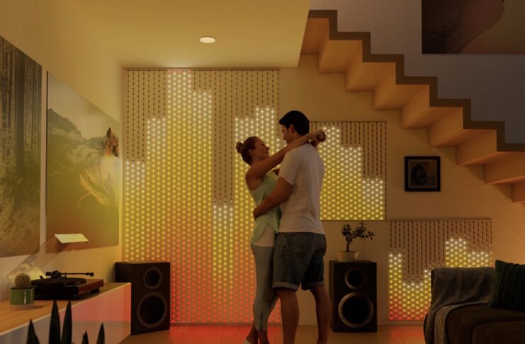 CES 2024, Twinkly Matrix è la tenda a matrice di LED più densa al mondo