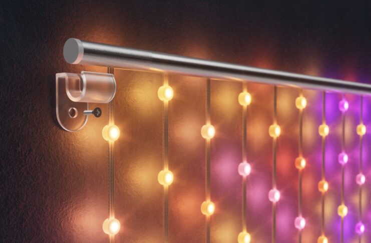 CES 2024, Twinkly Matrix è la tenda a matrice di LED più densa al mondo