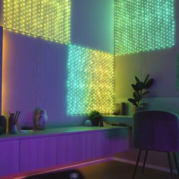 CES 2024, Twinkly Matrix è la tenda a matrice di LED più densa al mondo