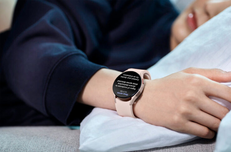 Samsung Galaxy Watch offrirà il rilevamento apnee notturne
