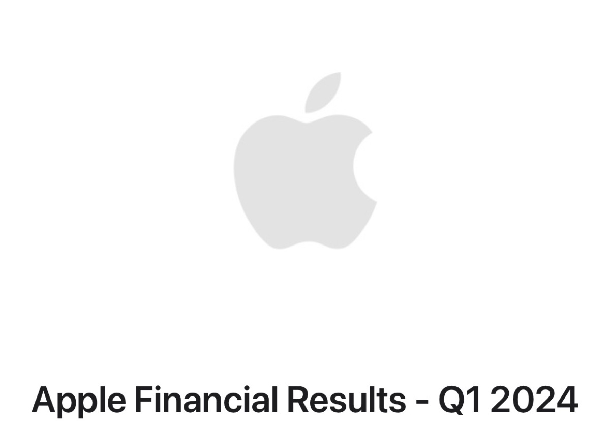 Apple presenta i risultati Q1 2024 stasera, il momento della verità