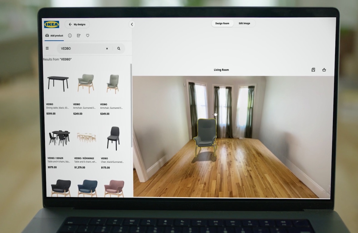 IKEA Kreativ arreda casa con AI, fotocamera e realtà aumenta