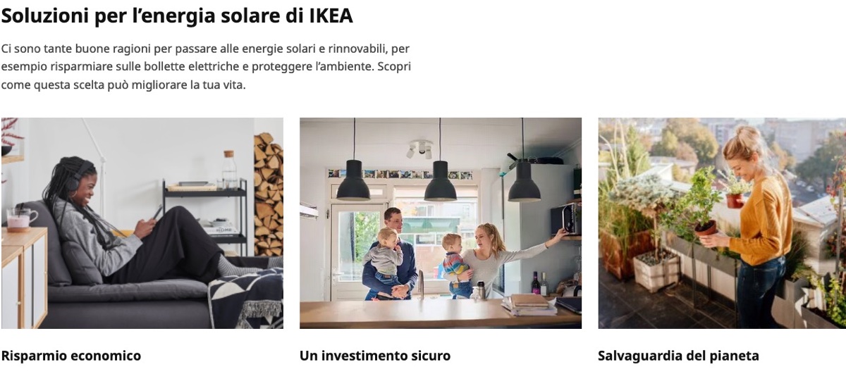 IKEA SOLSTRALE, ecco i pannelli solari low cost per tutta Italia