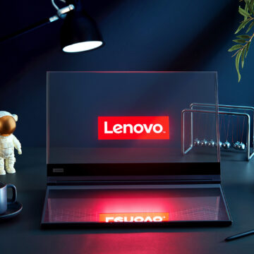 Il portatile trasparente è lo spatial computing di Lenovo