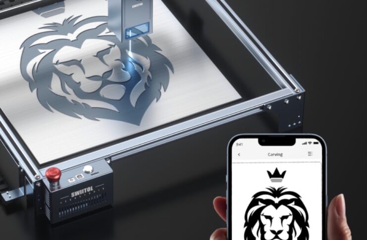 Swiitol C24 Pro 24W è la macchina per incisioni laser fai-da-te