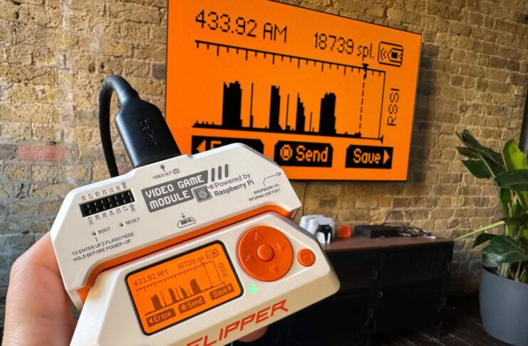 Flipper Zero ora con modulo gaming con Raspberry Pi
