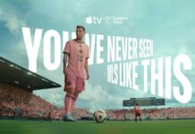 Una pubblicità con Messi per MLS Season Pass su Apple TV