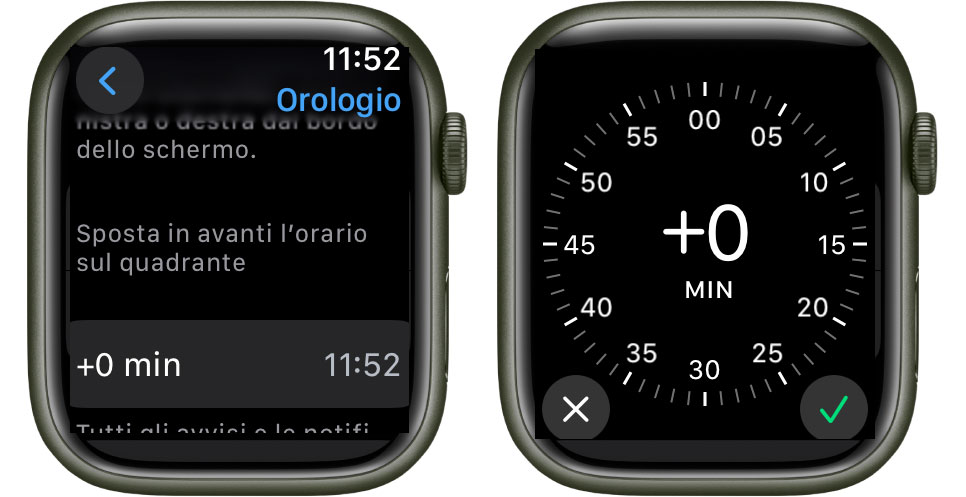 Come impostare più avanti di alcuni minuti Apple Watch Come impostare più avanti di alcuni minuti Apple Watch