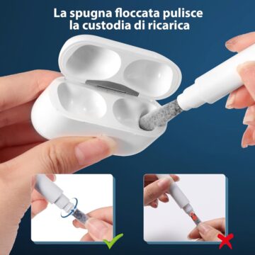 AirPods sempre pulite col kit in sconto 3