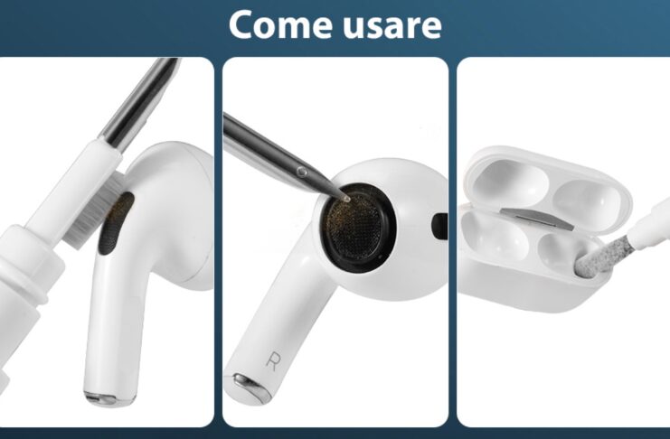 AirPods sempre pulite col kit in sconto 9