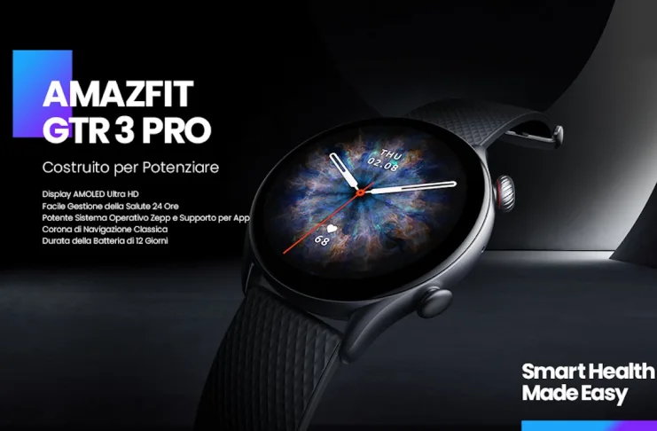Amazfit GTR 3 PRO in saldo per le offerte di primavera Amazon a 139 euro