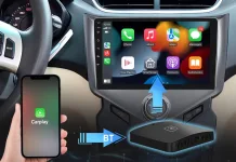 CarPlay e Android Auto senza fili con l’adattatore PODOFO CarPlay e Android Auto senza fili con l'adattatore PODOFO