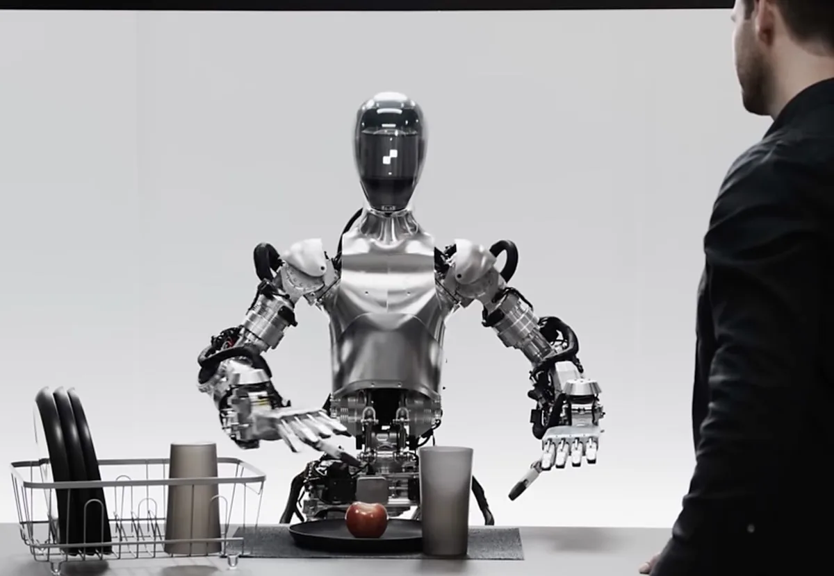 Figure 01 con OpenAI, il video del robot che cambia tutto