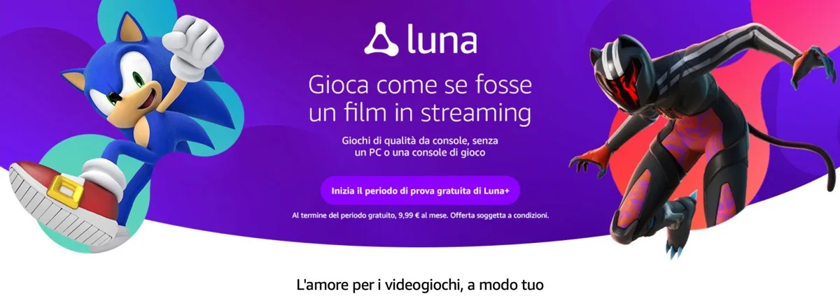 Su Amazon Luna arriva GOG con videogiochi classi in streaming