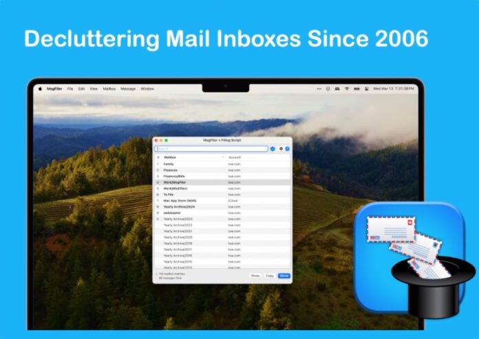MsgFiler 4 è l'utility definitiva per fare ordine tra i messaggi di Mail su Mac