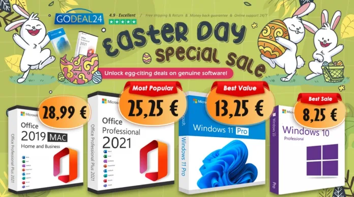 Office e Windows 11 a partire da 10 € su Godeal24