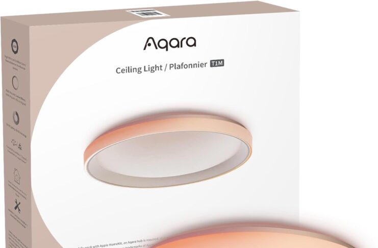 La plafoniera Aqara T1M con supporto Matter è disponibile su Amazon