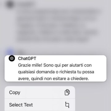 ChatGPTora legge le risposte ad alta voce
