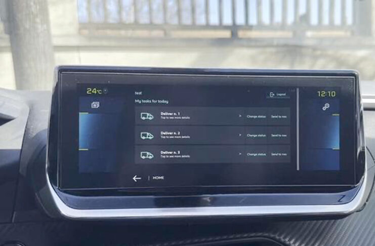 Stellantis MyTasks, la gestione flotte integrata nell'infotainment