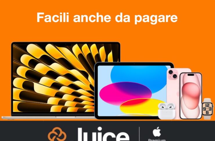 Da Juice il tuo prodotto Apple preferito in 20 rate senza interessi