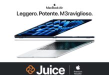 Da Juice MacBook Air M3 disponibile anche a rate