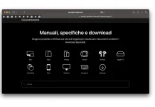 Apple, un sito web dedicato a manuali, specifiche e download