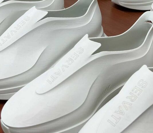 Servati, la scarpa stampata in 3D è totalmente riciclabile