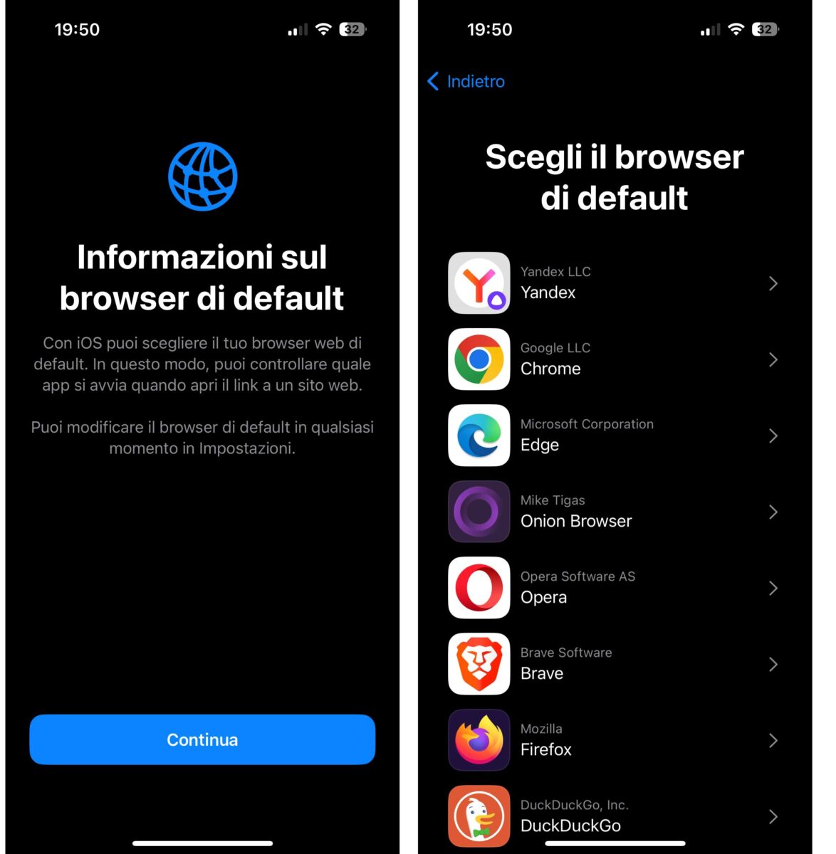 Apple permetterà di eliminare Safari e faciliterà il trasferimento dei dati su Android