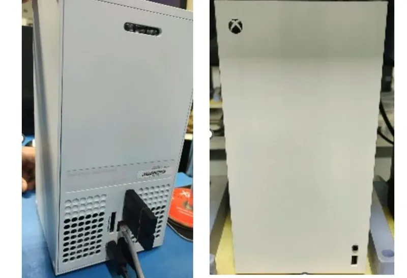 Ecco Xbox Series X bianca senza disco
