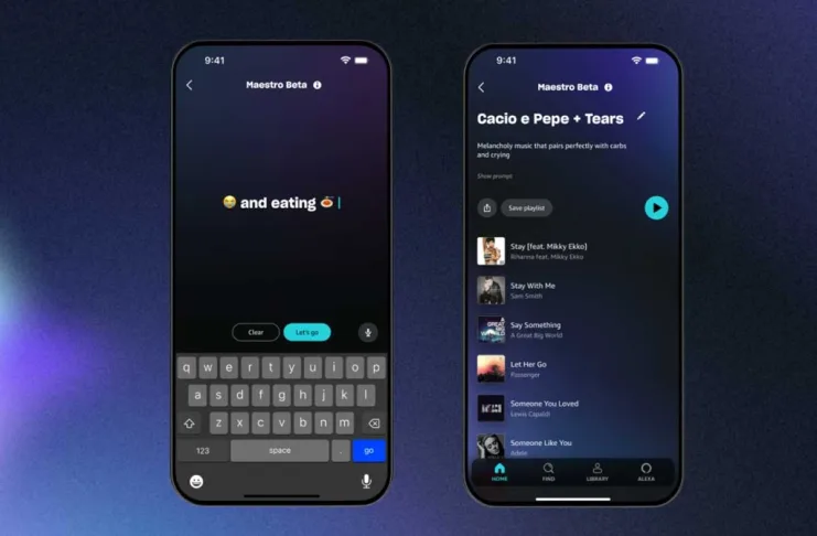 Amazon Music Maestro genera le playlist con l'AI
