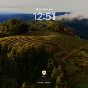 Come eliminare l'orologio dalla schermata di login di macOS