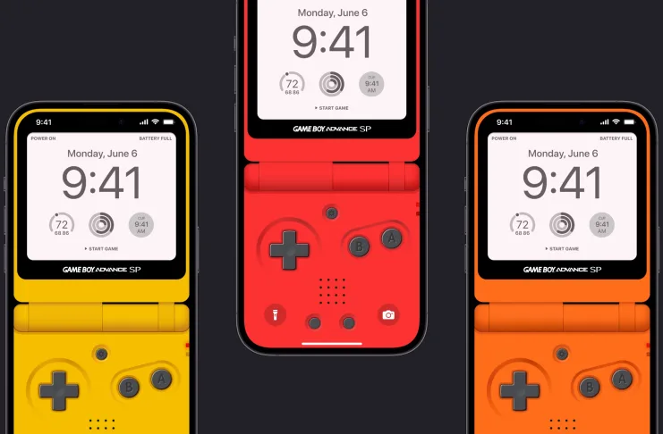 iPhone sembra Game Boy con gli sfondi da scaricare