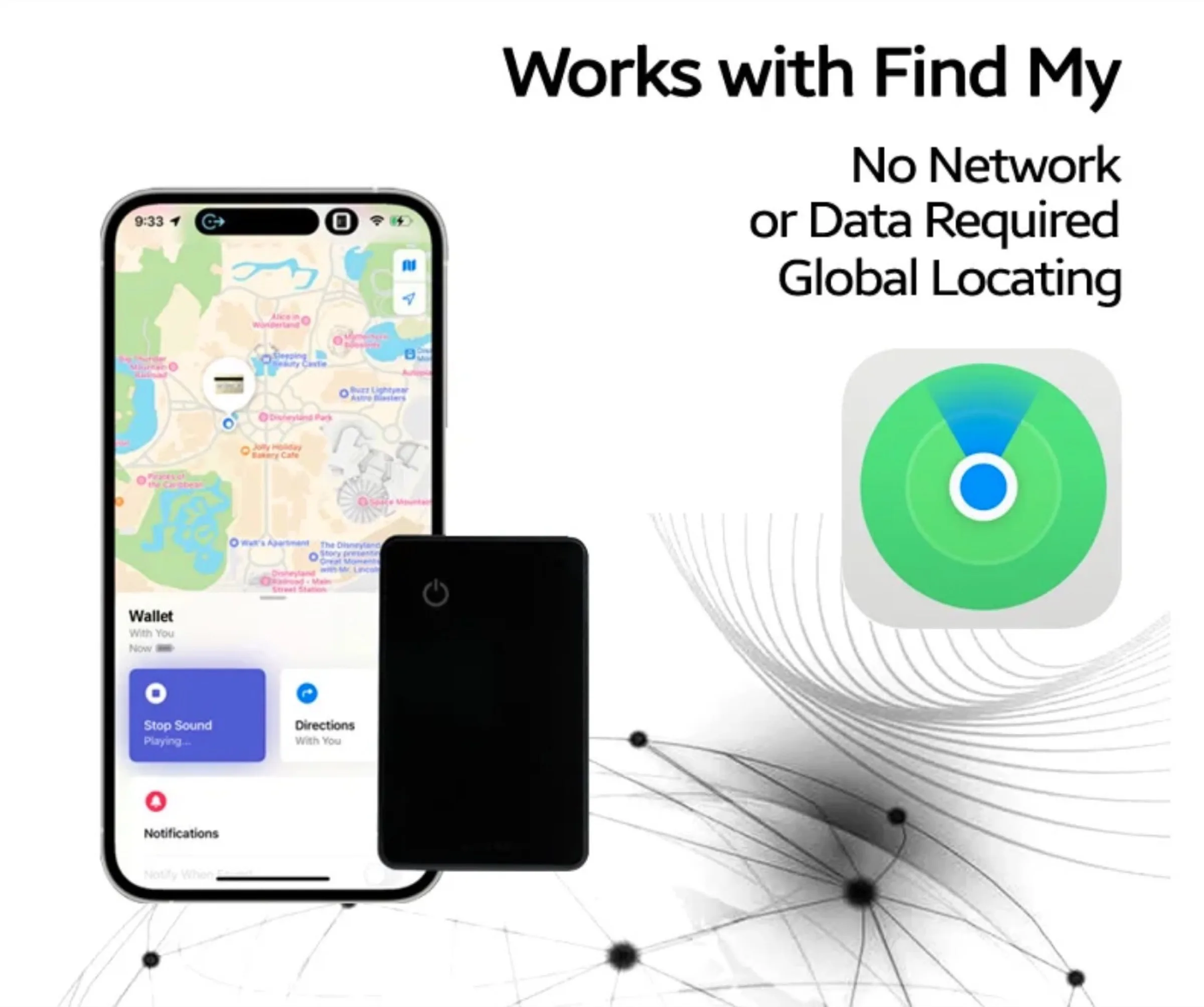 Il tracker Bluetooth MFi formato carta di credito costa 27,96 €