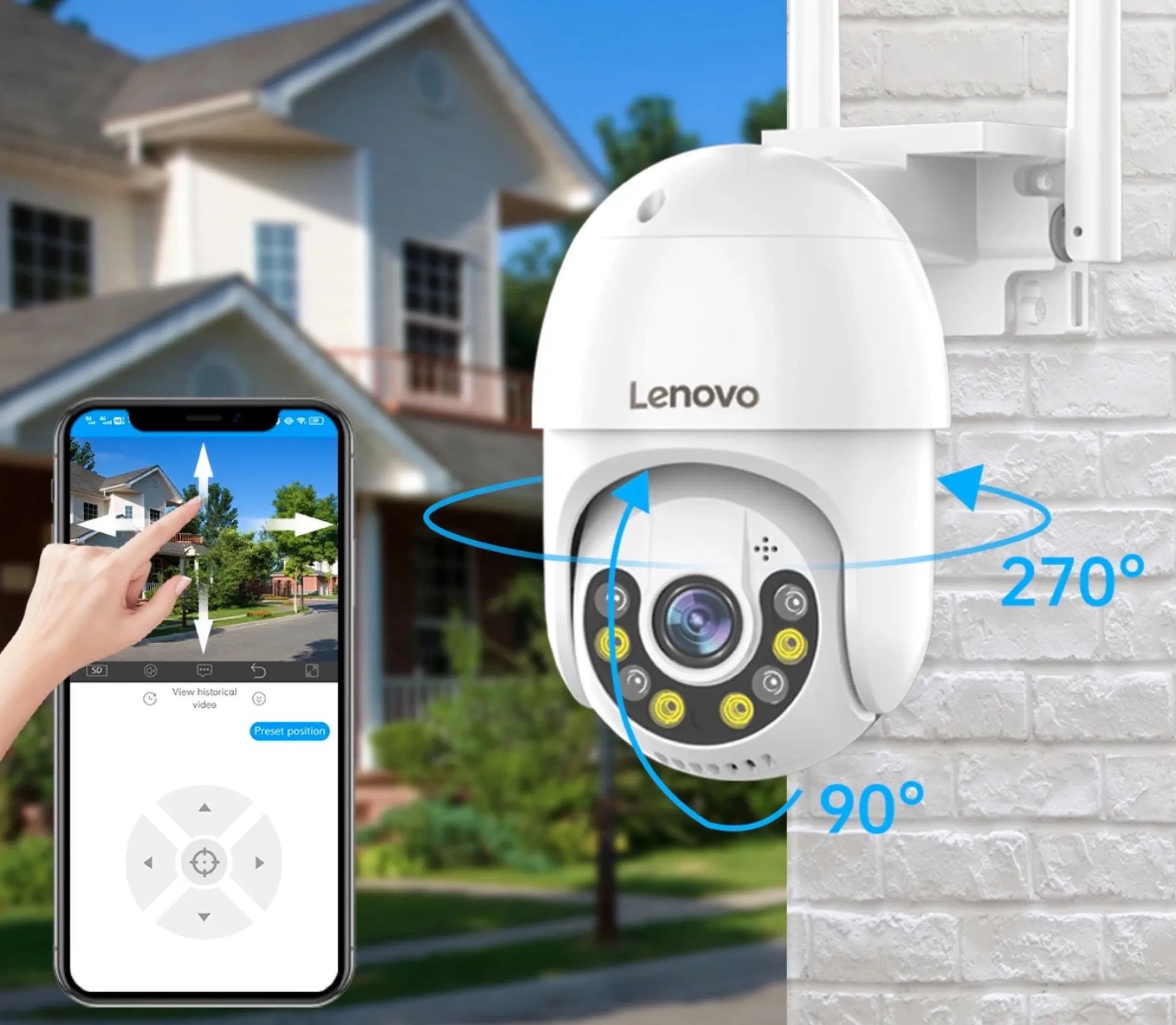 La telecamera di videosorveglianza Lenovo vi costa solo 23 €