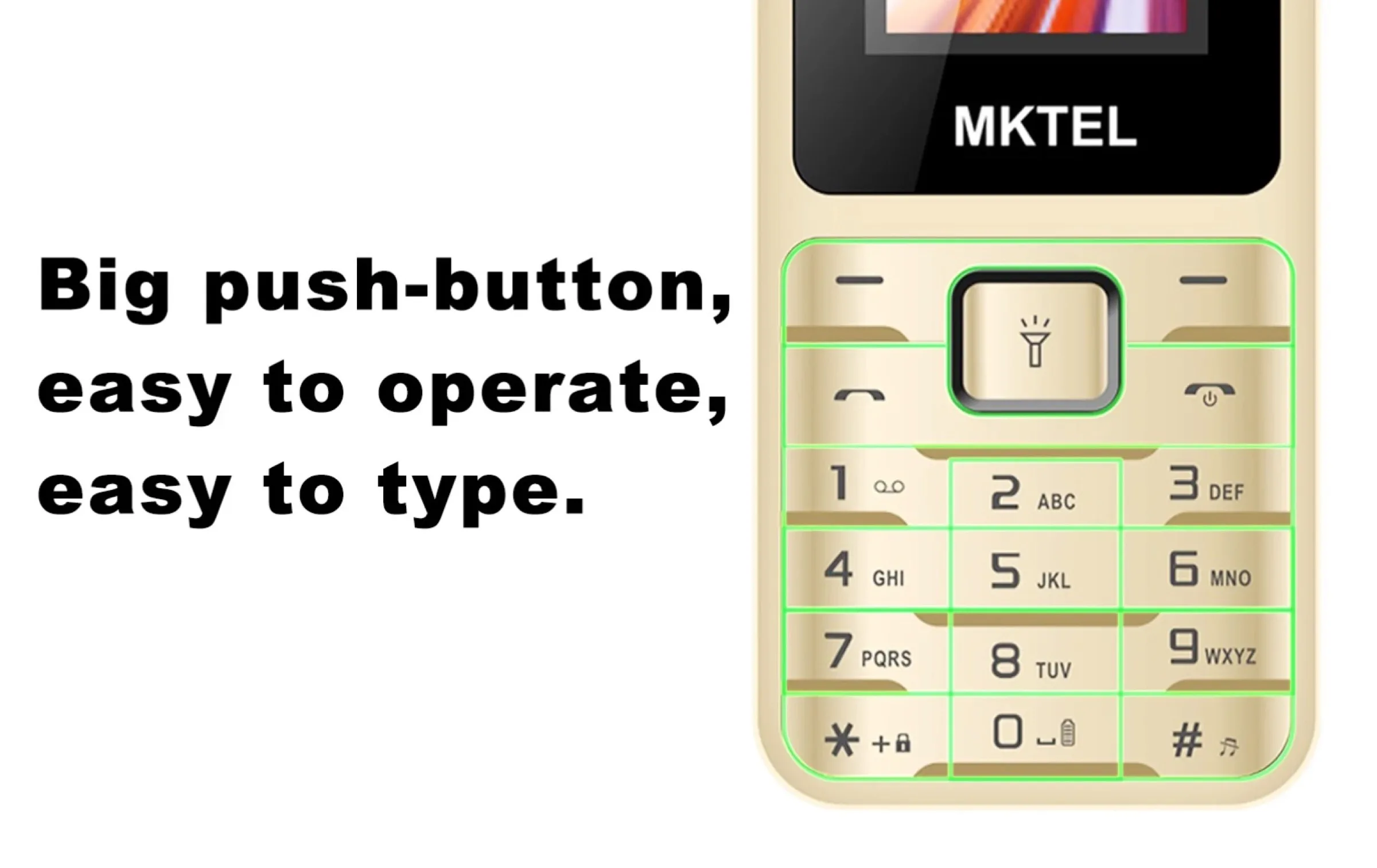 MKTEL OYE 3, cellulare Dual SIM con radio FM a soli 6 €