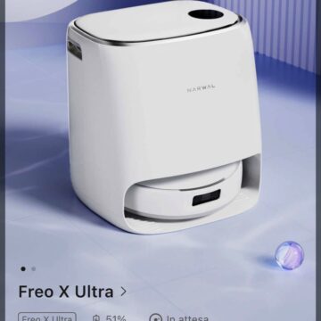 Narwal Freo X Ultra, il robot che aspira e lava, bello e possibile