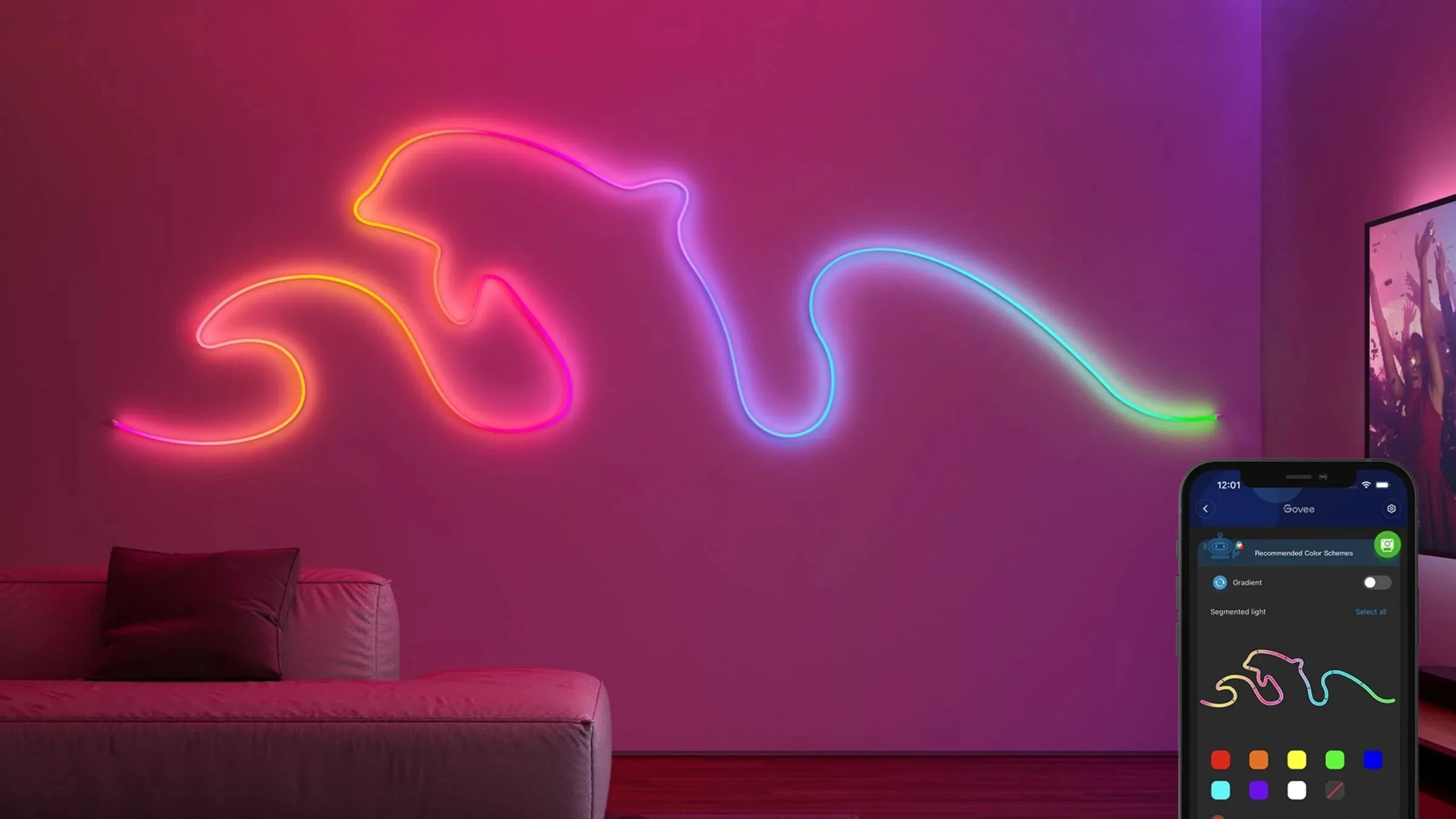 Govee Neon Rope Light 2 è la strscia LED che illumina casa compatibile con Matter e HomeKit