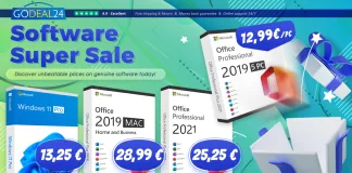 Office per Mac e Windows a partire da 15 € su Godeal24