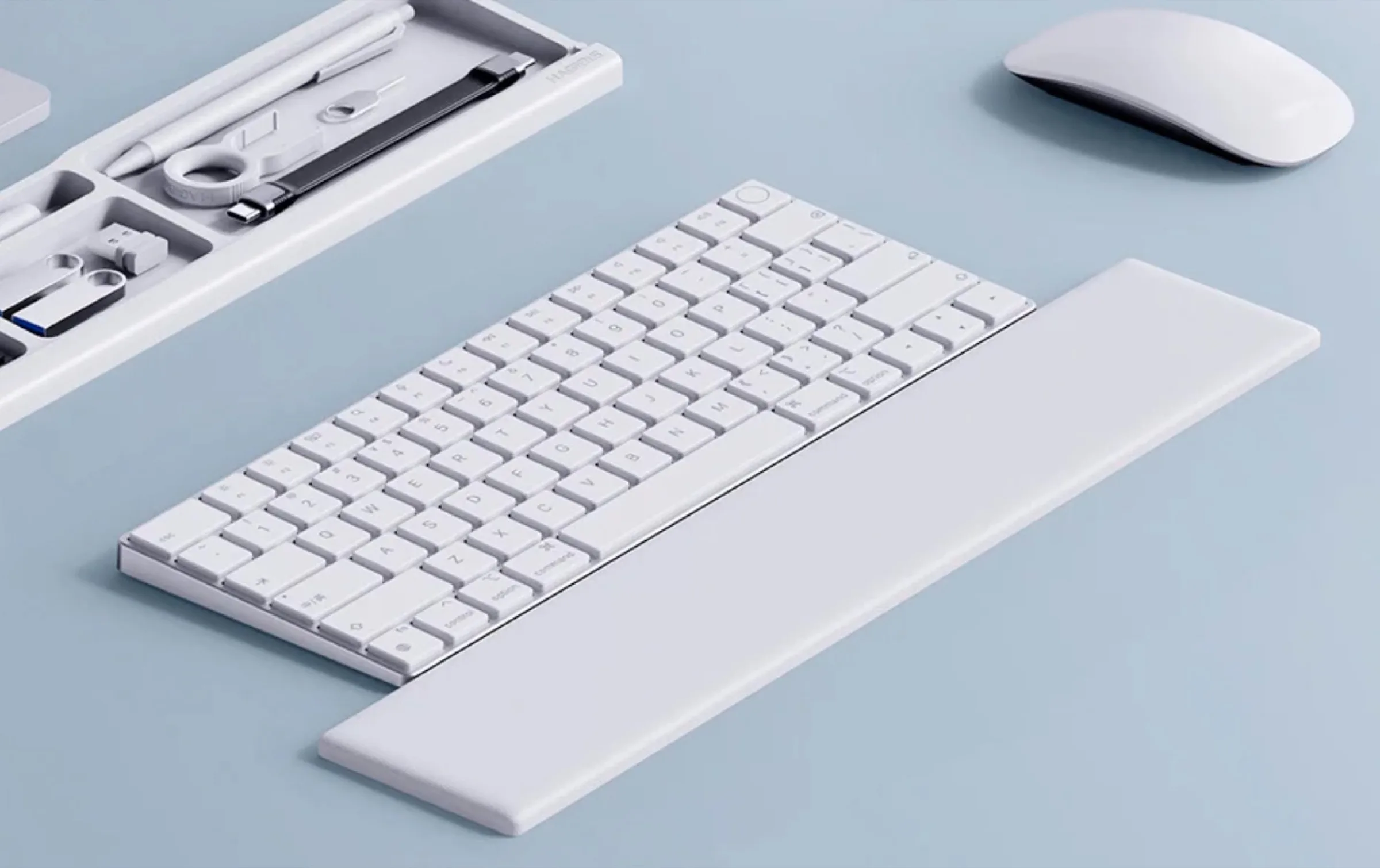 Poggiapolsi per PC con vano portaoggetti incorporato a soli 6,41 €