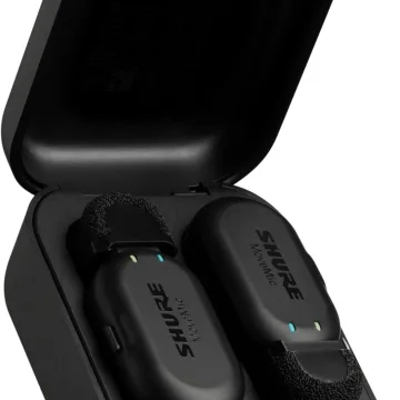 Shure MoveMic Two, microfoni lavalier a due canali per iPhone e Android