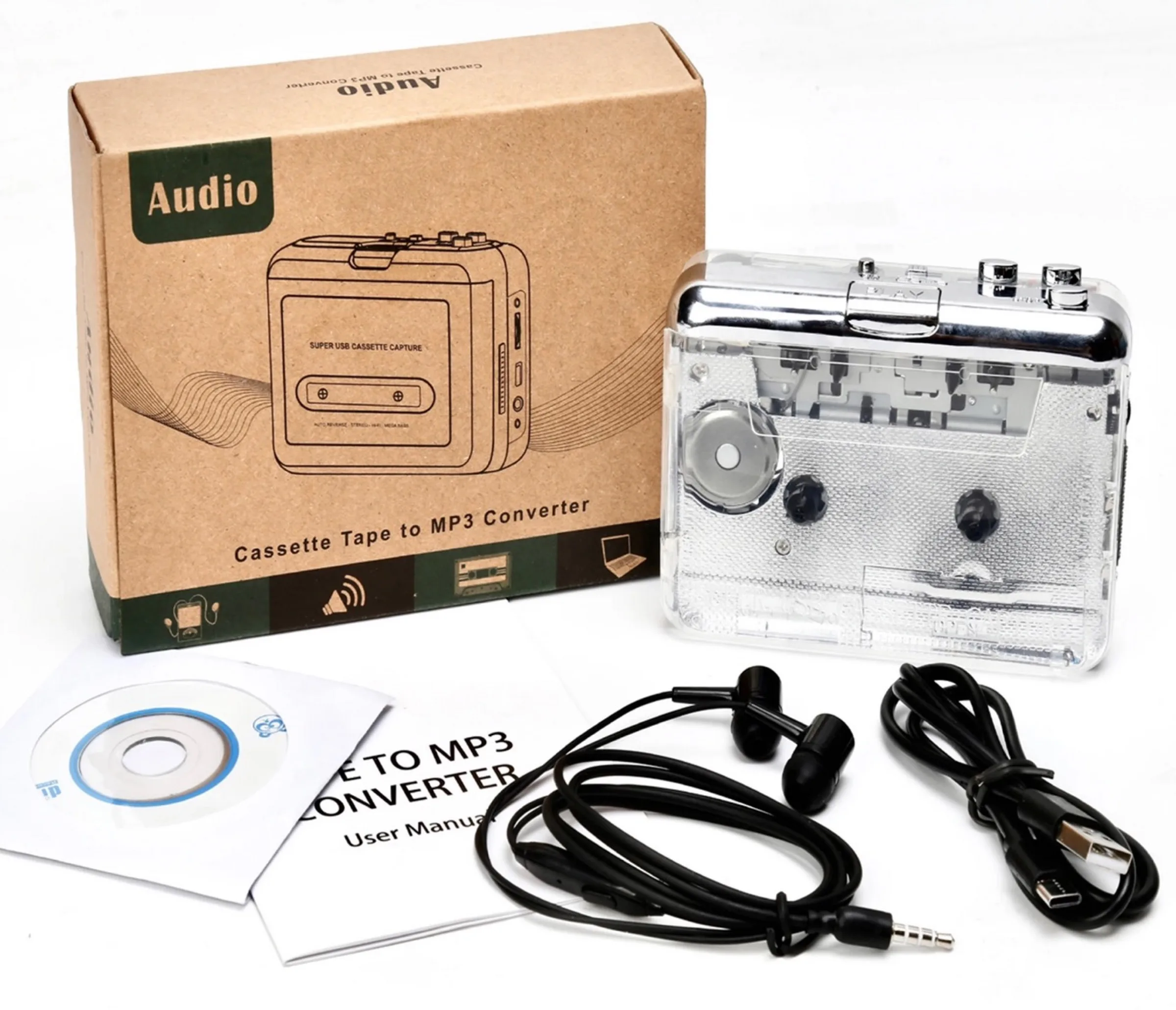 TON010 converte le vecchie musicassette in MP3