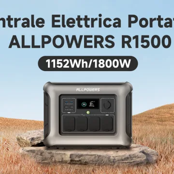 Centrale elettrica ALLPOWERS e pannello solare in sconto speciale ai lettori di Macitynet
