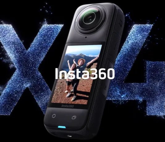 Con l'Action Cam Insta360 X4 i video 8K a 360 gradi