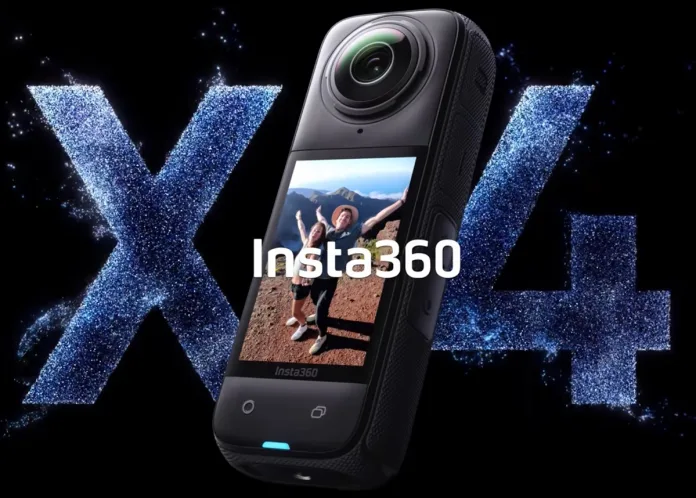 Con l'Action Cam Insta360 X4 i video 8K a 360 gradi