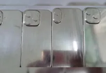 Le prime immagini dei modelli di iPhone 16 In foto i modelli non funzionanti di iPhone 16