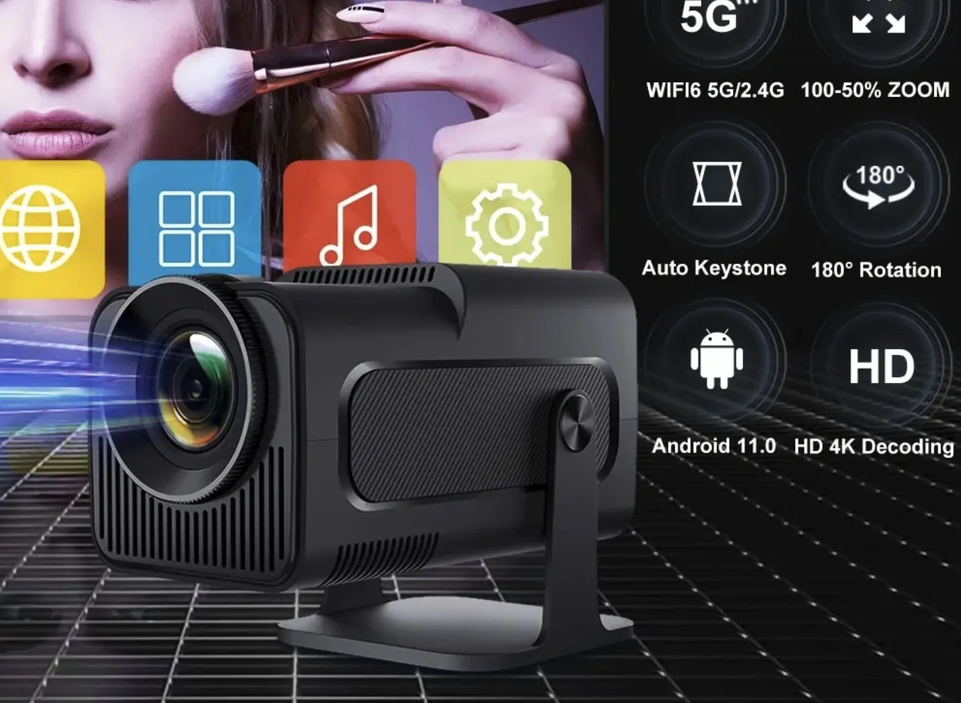 Proiettore Android Magcubic, solo 78 euro in offerta Proiettore Android Magcubic, solo 78 euro in offerta