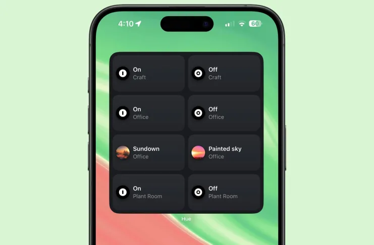 Philips Hue ha finalmente i suoi widget su iOS