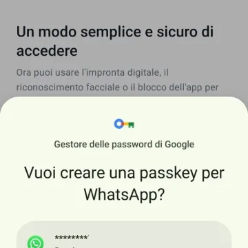 Arriva Passkey per Whatsapp, come utilizzarlo