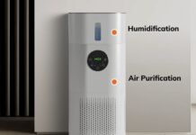 Purificatore d'aria e umidificatore in uno, solo 90 euro in offerta